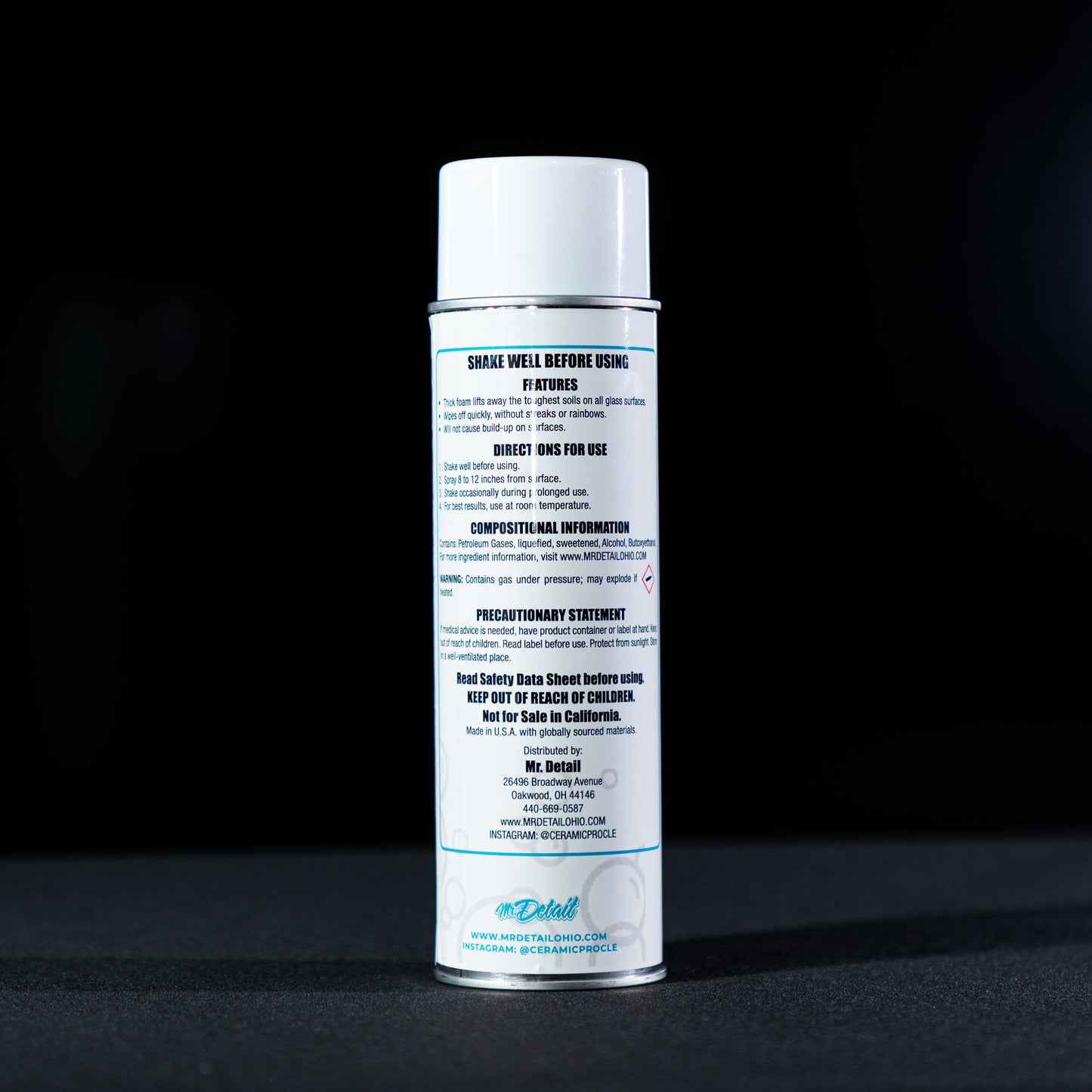 Ultra Glass Window Cleaner | x1 Pack | Mr. Detail